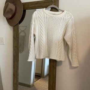 Madewell Cable Sweater